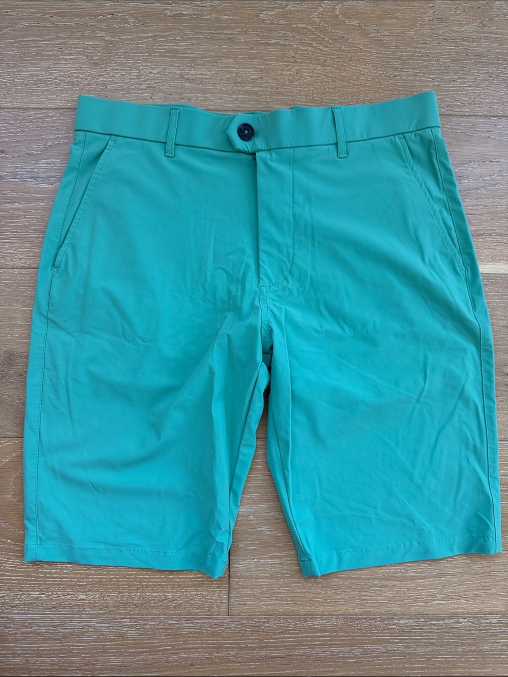 Men's Teal Golf Shorts